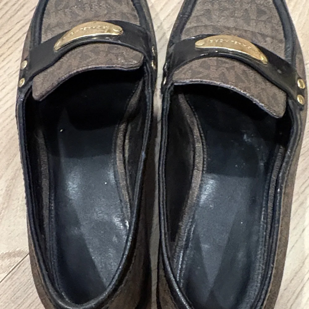 Michael Kors Brown Loafers size 7 - Picture 5 of 7